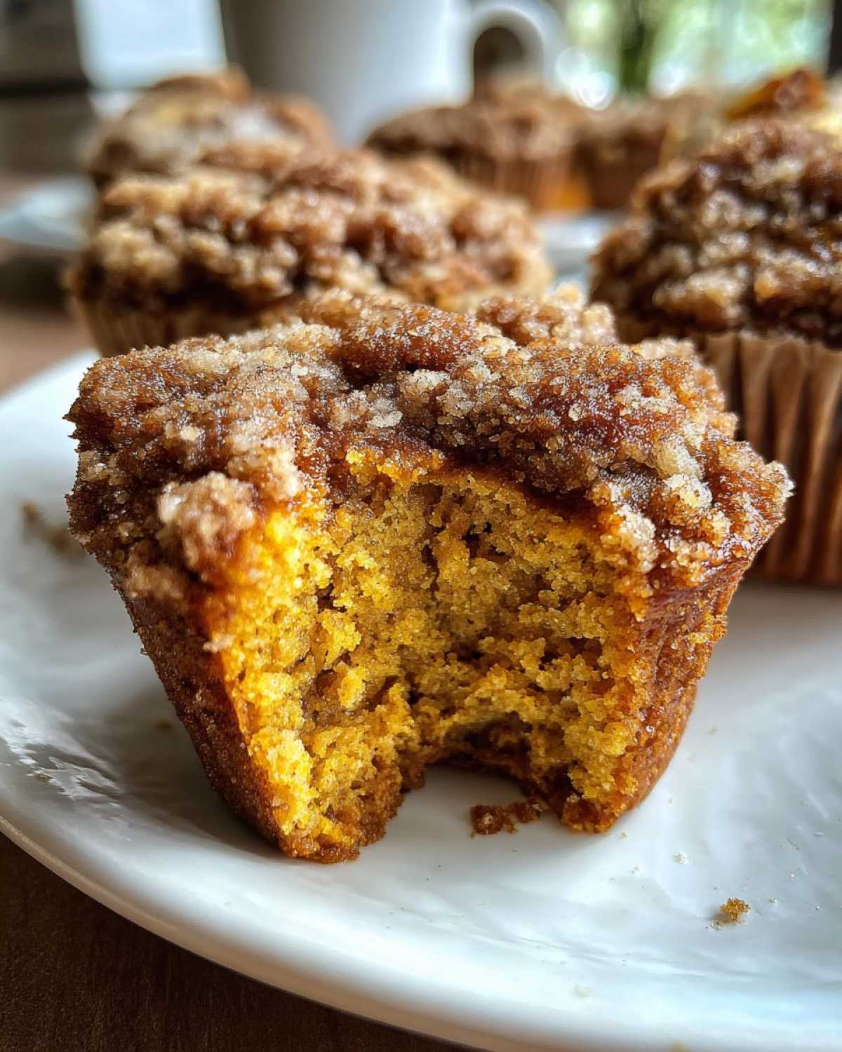 Spiced Pumpkin Streusel Muffins - detail 2