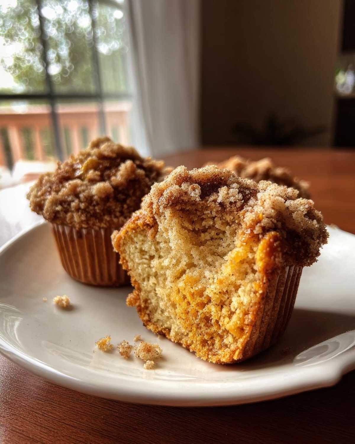 Spiced Pumpkin Streusel Muffins - detail 4