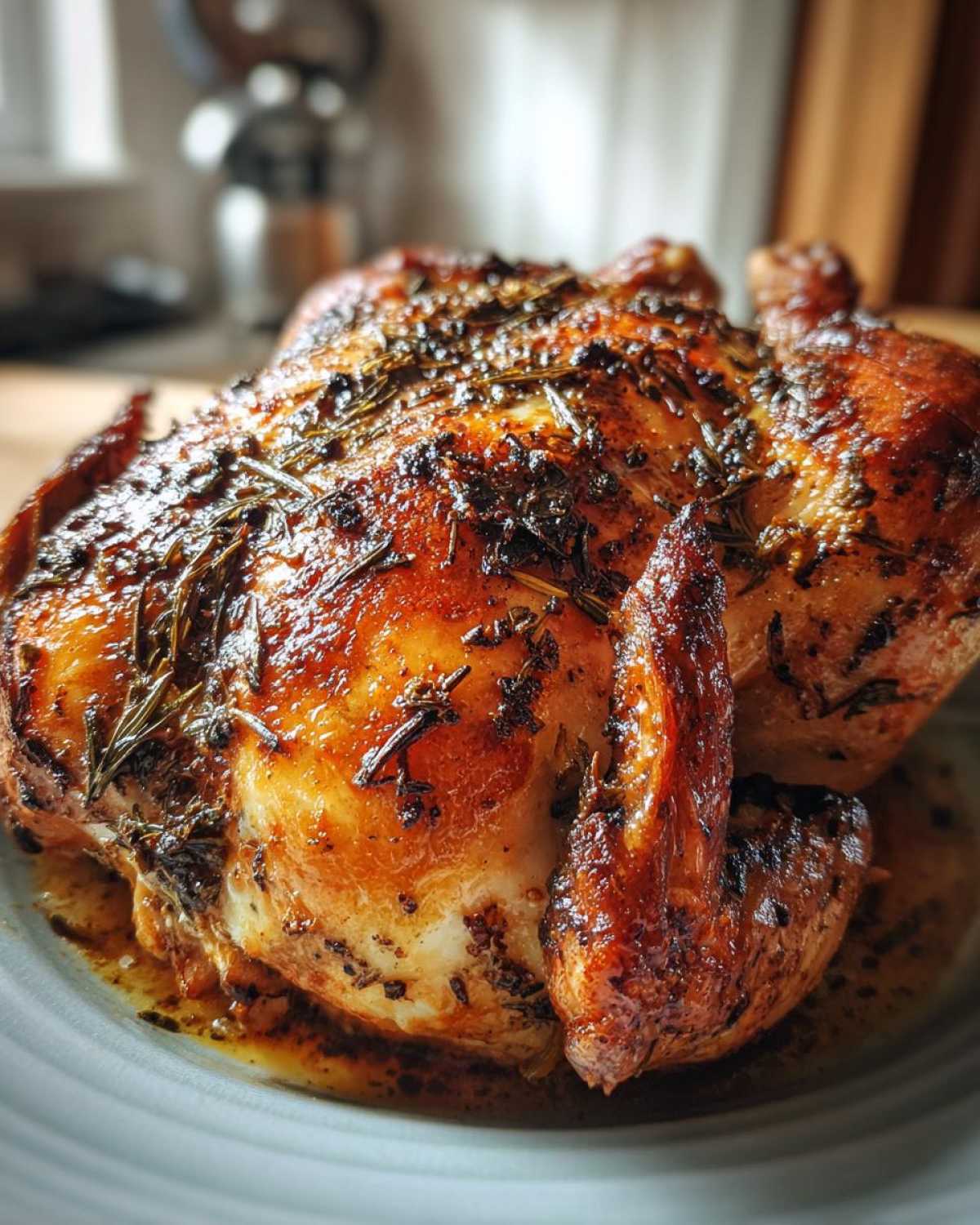 Spiced Rosemary Roast Chicken - detail 1