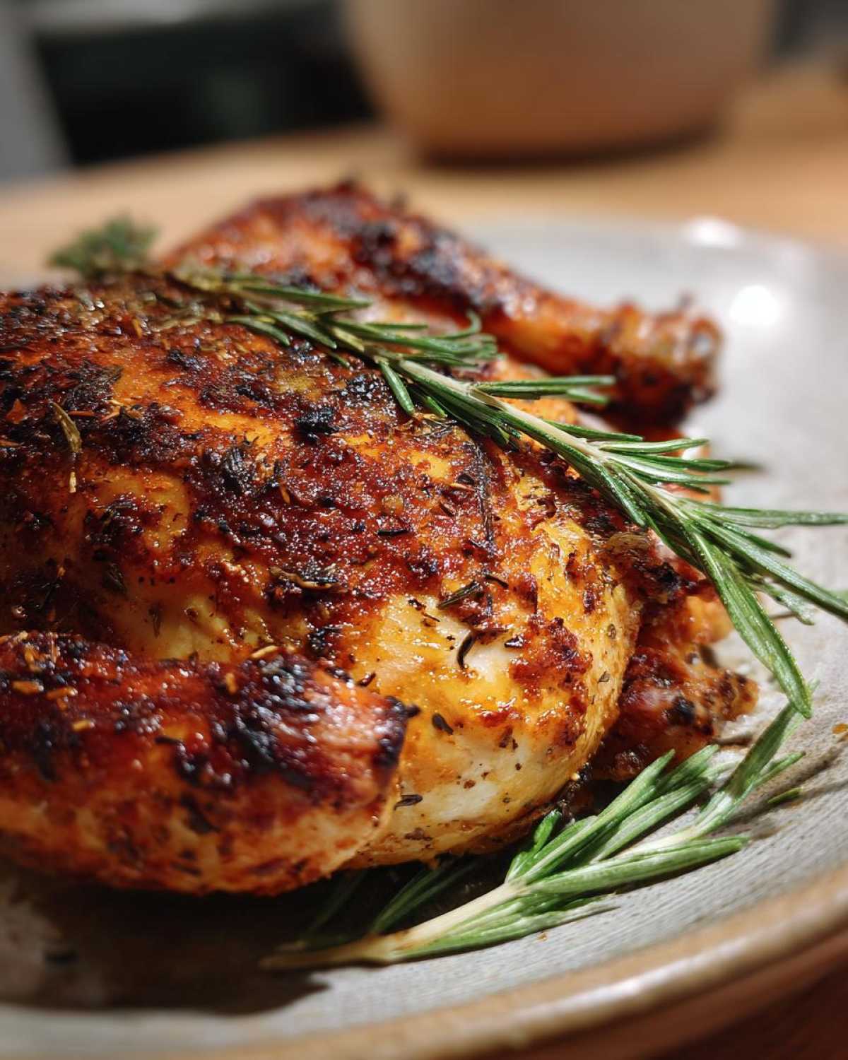 Spiced Rosemary Roast Chicken - detail 4