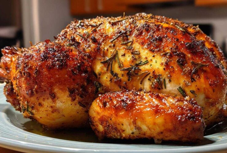 Spiced Rosemary Roast Chicken