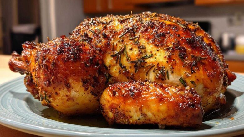 Spiced Rosemary Roast Chicken