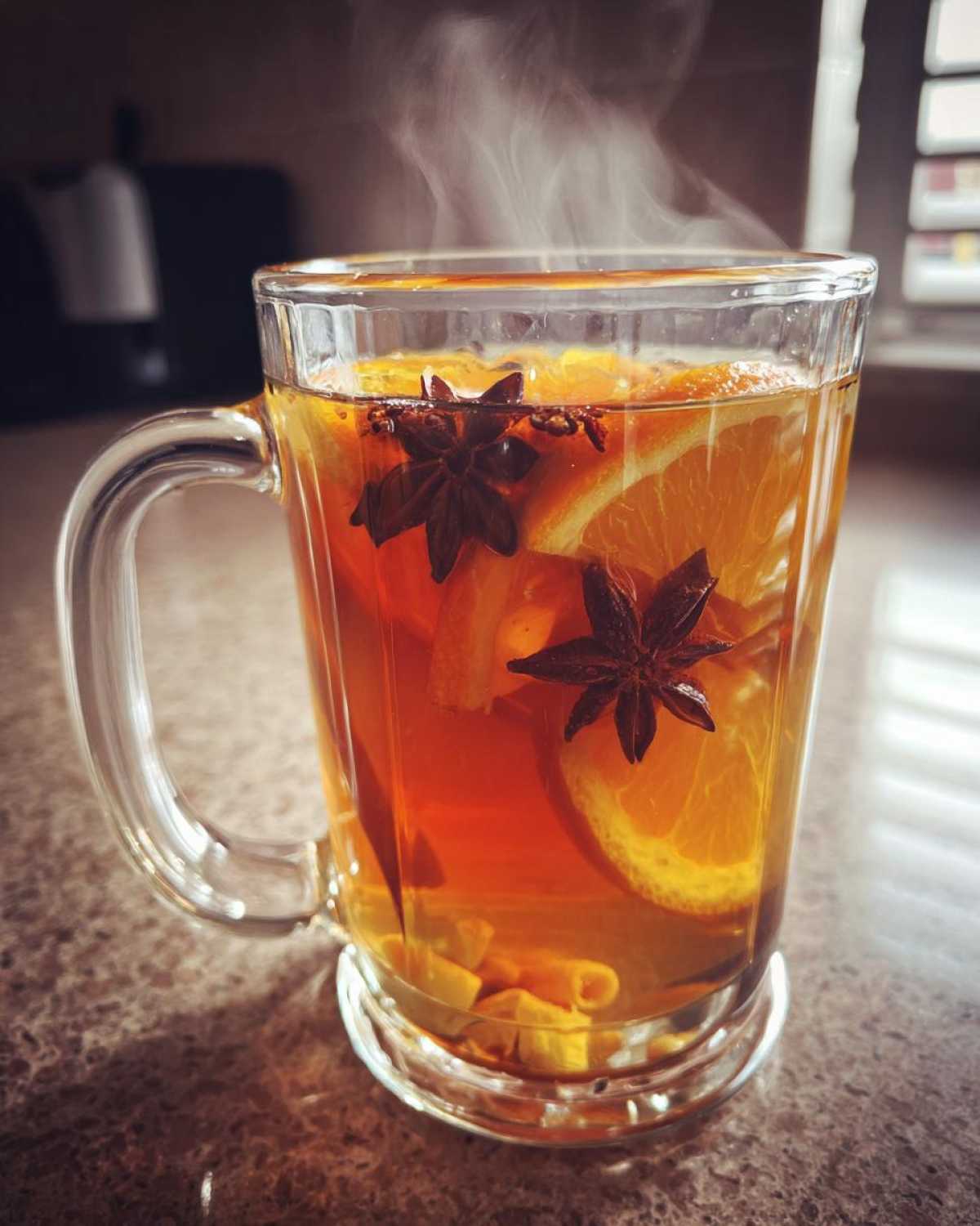 Spicy Ginger Mulled Cider - detail 1