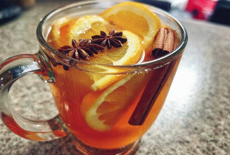 Spicy Ginger Mulled Cider