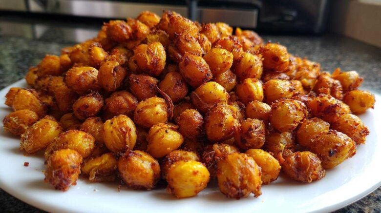 Spicy Roasted Chickpeas