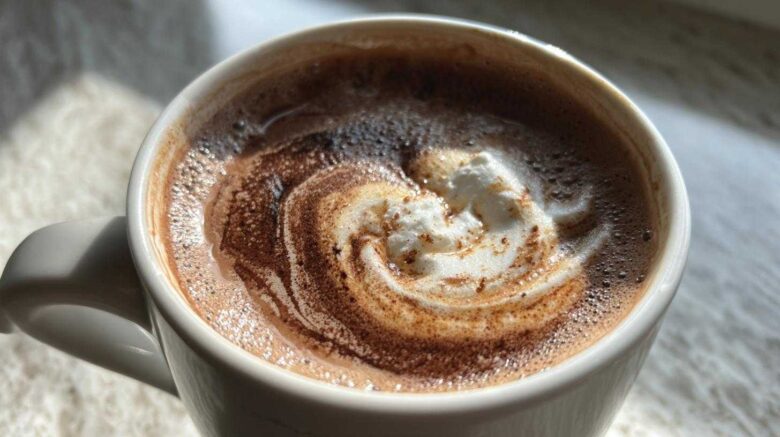 Spiked Hot Cocoa with Bailey’s