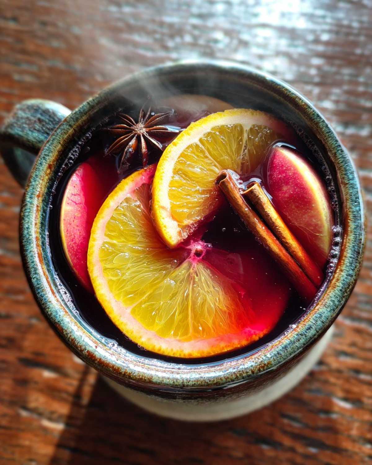 Stovetop Mulled Sangria - detail 2