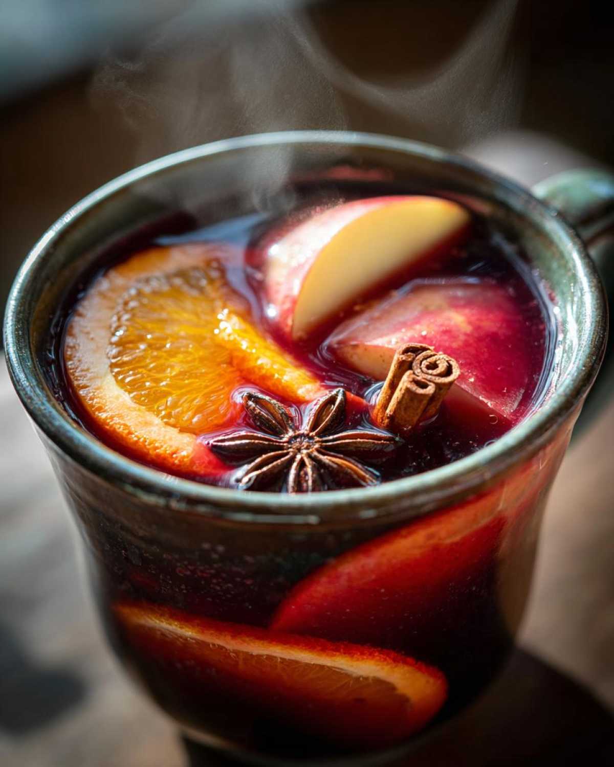 Stovetop Mulled Sangria - detail 4