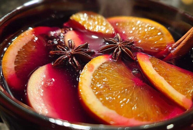 Stovetop Mulled Sangria