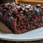 Triple Chocolate Chunk Zucchini Bread Bakery Loaf