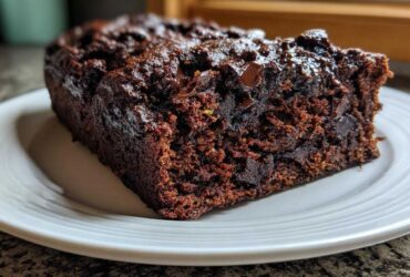 Triple Chocolate Chunk Zucchini Bread Bakery Loaf