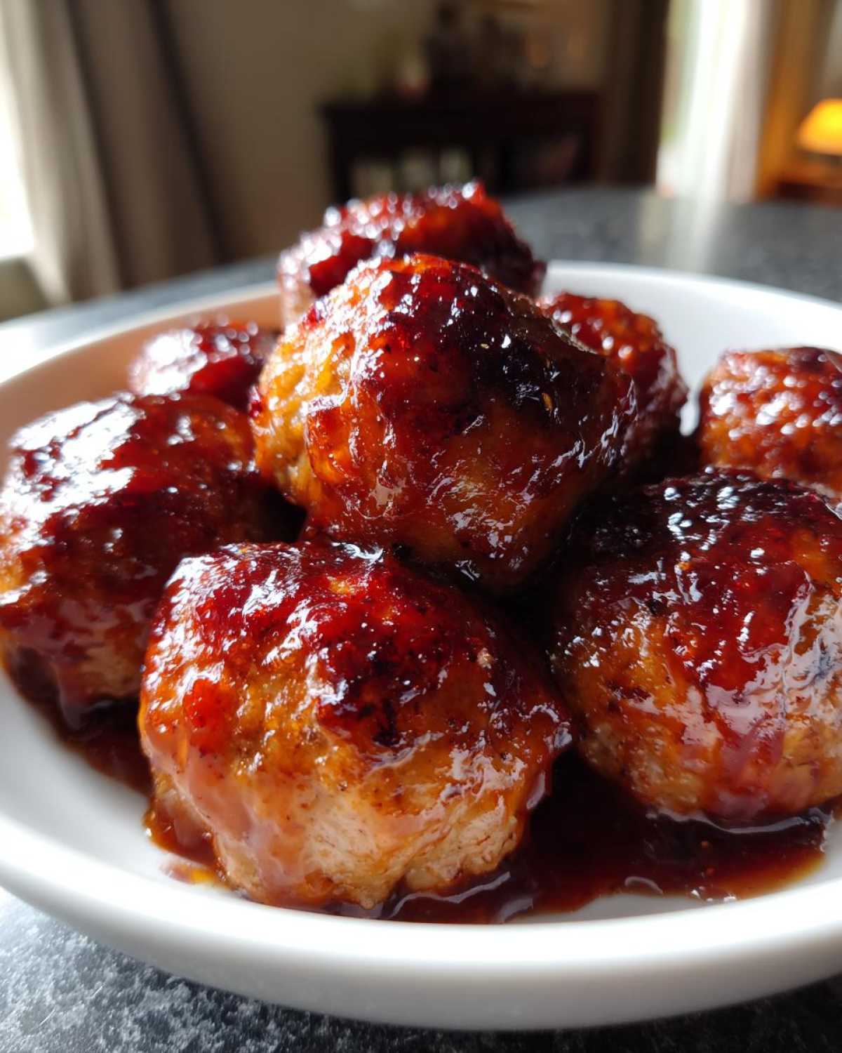 Turkey Cranberry Meatballs - detail 2