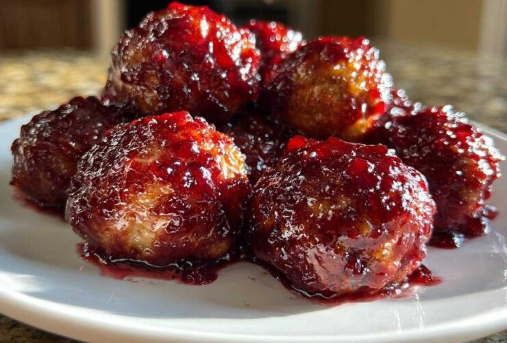 Turkey Cranberry Meatballs