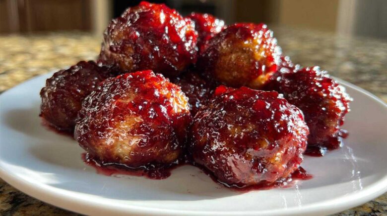 Turkey Cranberry Meatballs