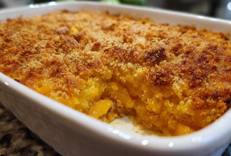 Twice-baked squash casserole