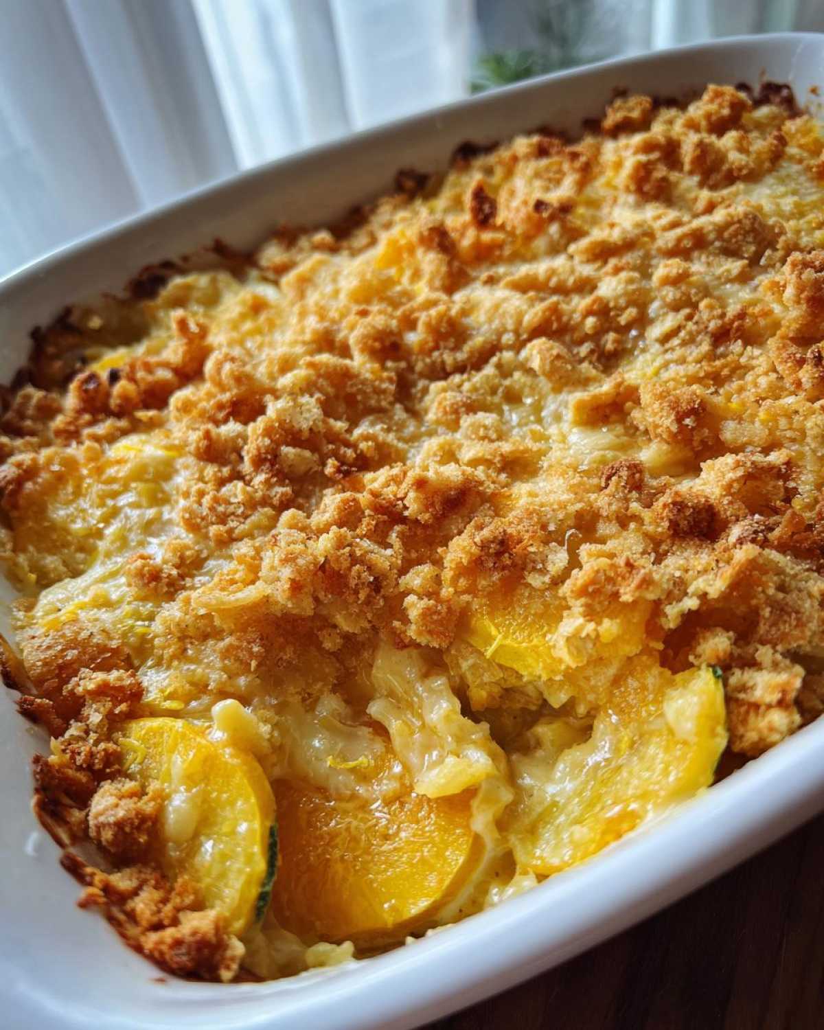 Ultimate Cheesy Southern Yellow Squash Casserole Ritz - detail 3