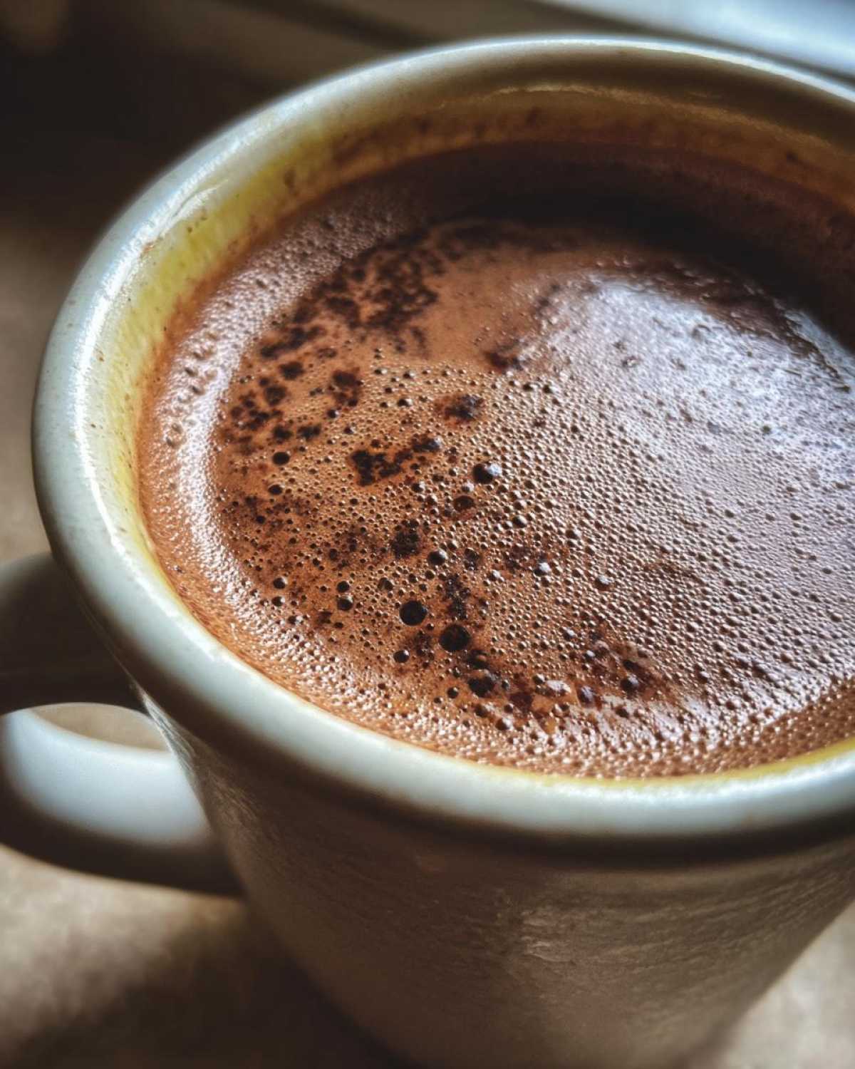 Vegan Almond Milk Hot Chocolate - detail 1