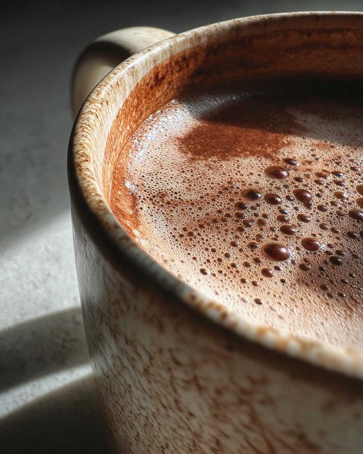 Vegan Almond Milk Hot Chocolate - detail 4