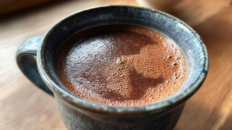 Vegan Almond Milk Hot Chocolate