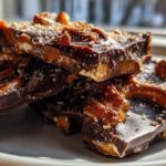 Vegan Chocolate Cinnamon Pretzel Bark