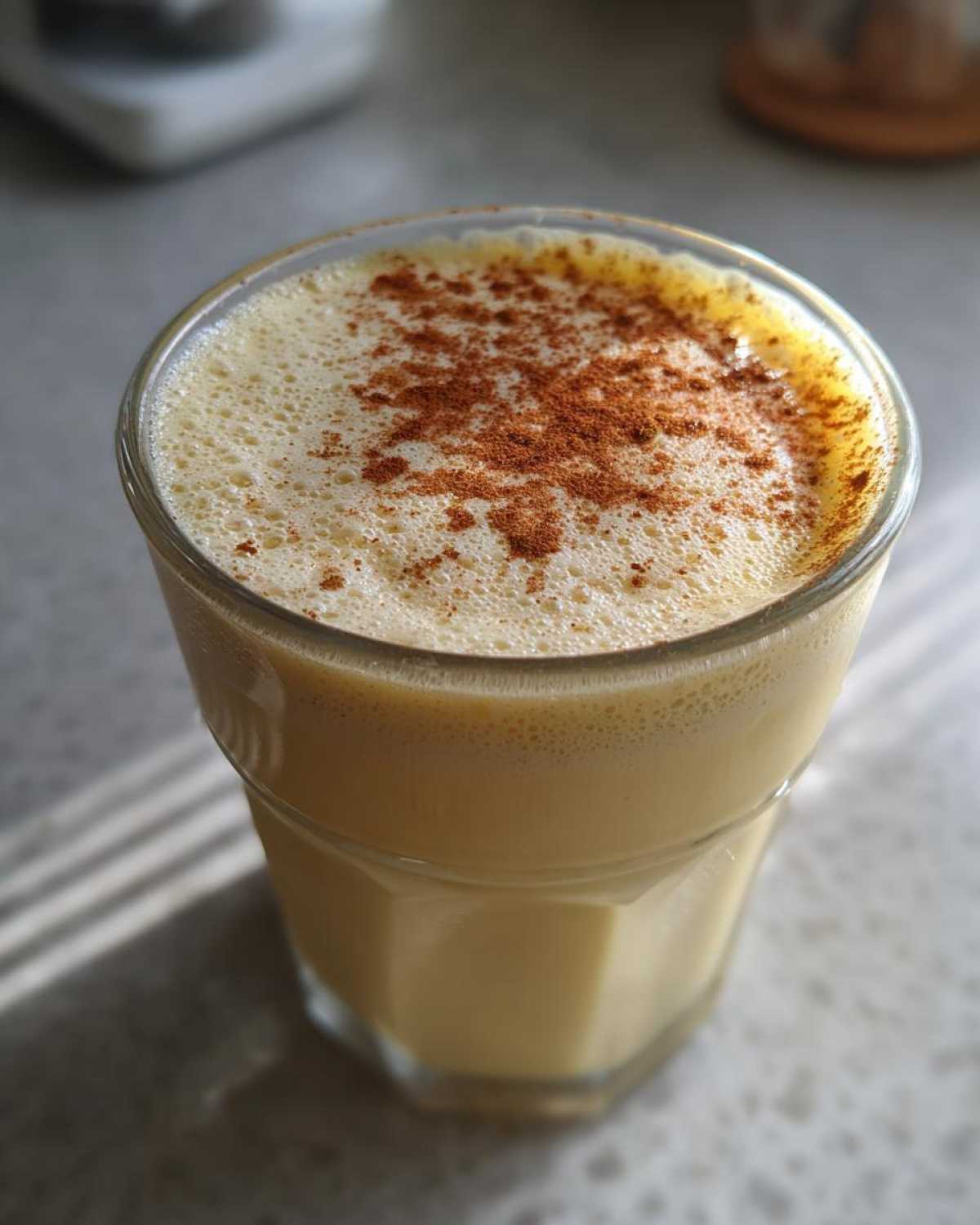 Vegan Eggnog (Cashew Milk Eggnog) - detail 1