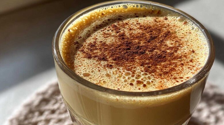 Vegan Eggnog Smoothie