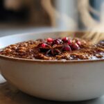 Vegan Gingerbread Oatmeal