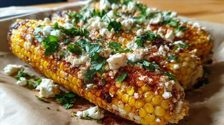 Vegan Mexican street corn