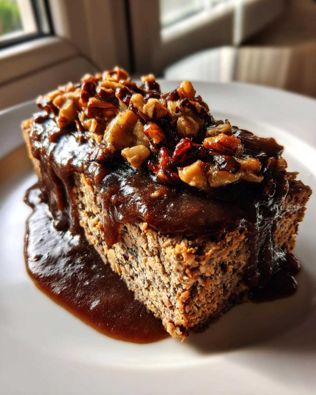 Vegan Nut Roast with Mushroom Gravy - detail 2