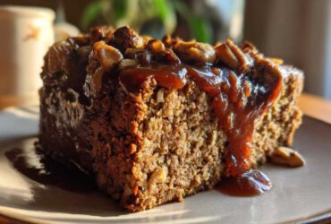 Vegan Nut Roast with Mushroom Gravy