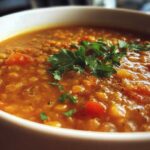 Vegan Spiced Lentil Soup