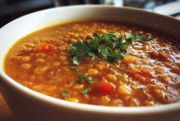 Vegan Spiced Lentil Soup