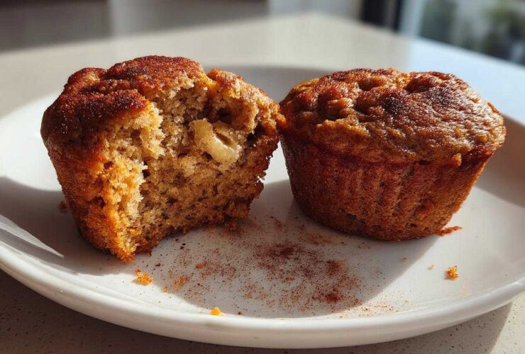 Vegan banana muffins