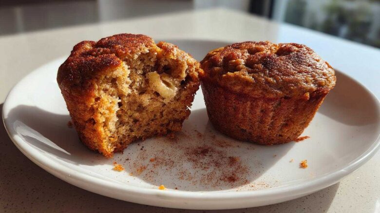 Vegan banana muffins