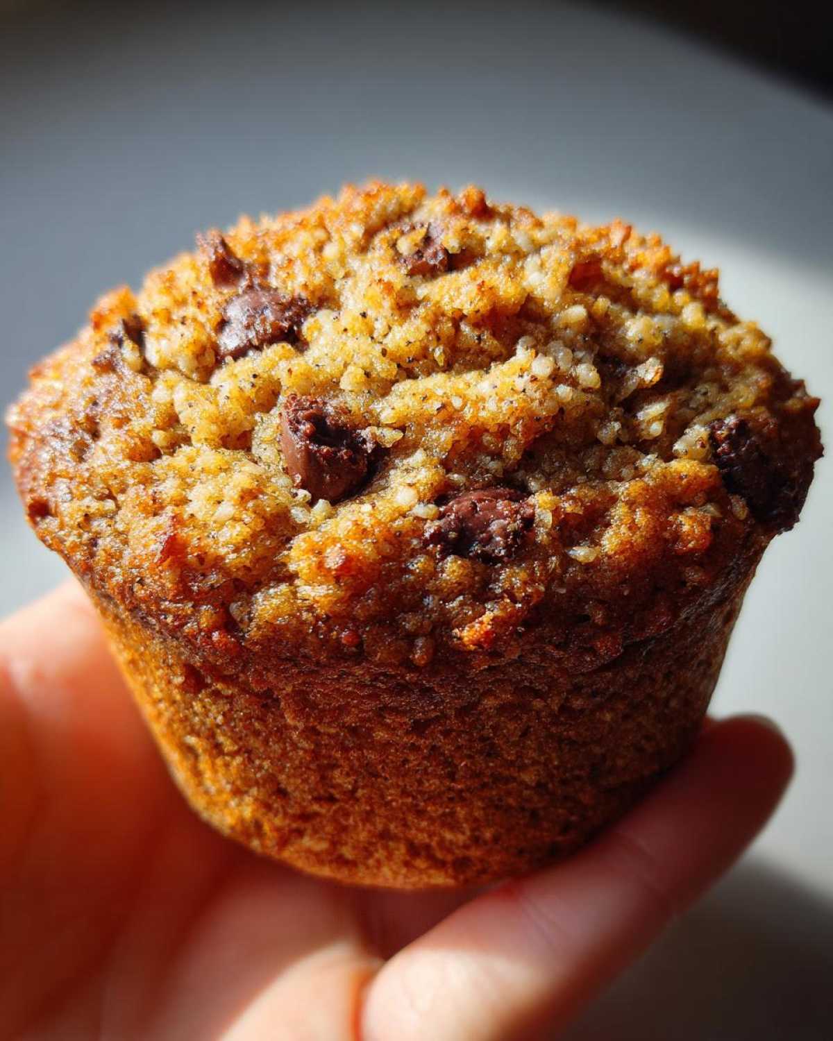 Vegan protein muffins - detail 2