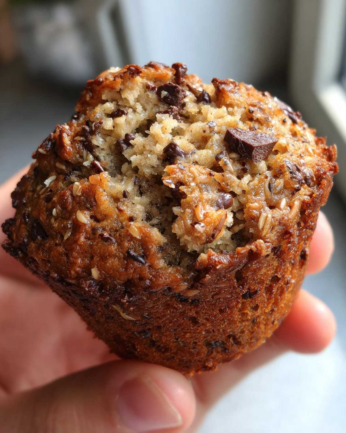 Vegan protein muffins - detail 3