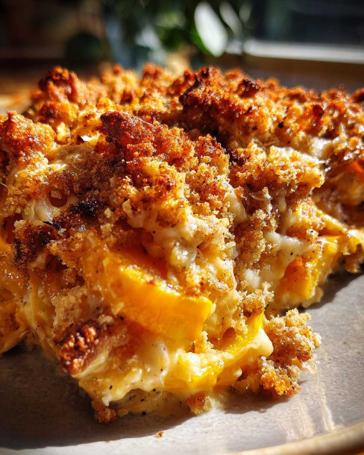 Vegan squash casserole - detail 3