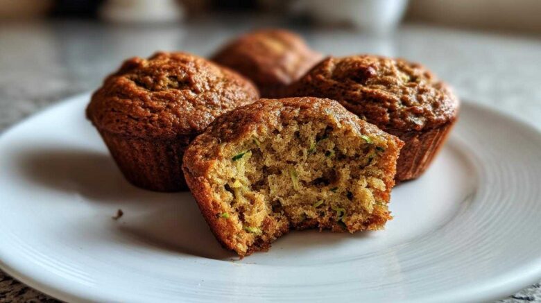 Vegan zucchini muffins