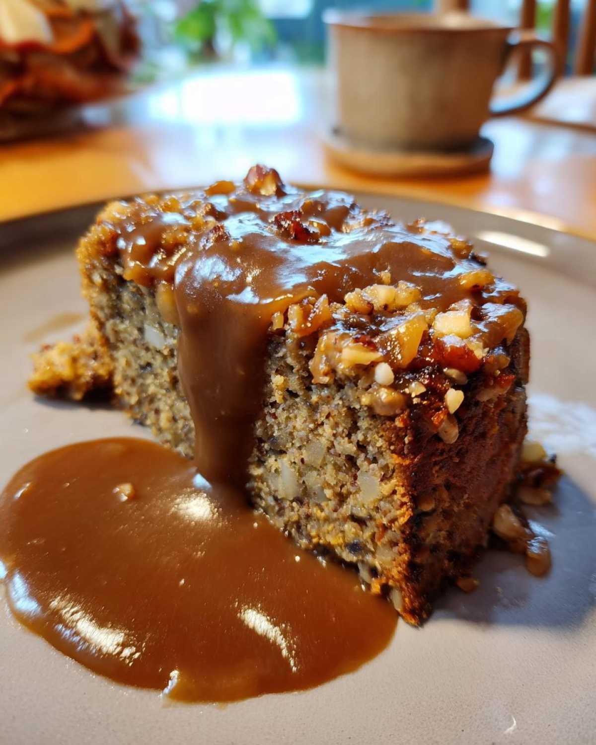 Vegetarian Nut Roast with Mushroom Gravy - detail 4