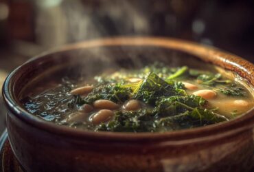 White Bean Kale Winter Soup