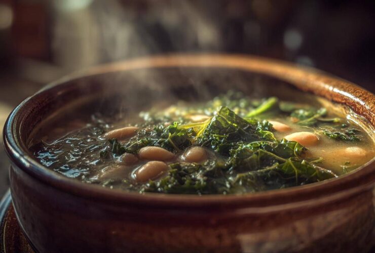 White Bean Kale Winter Soup