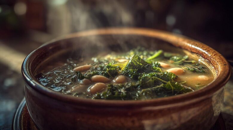 White Bean Kale Winter Soup