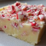 White Chocolate Peppermint Fudge
