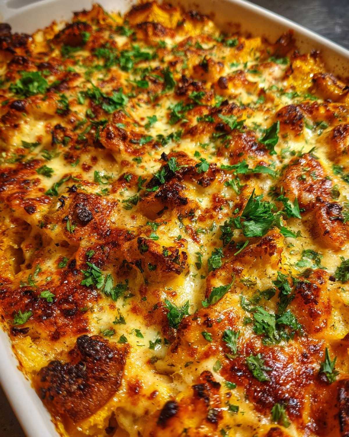 Winter squash casserole - detail 1