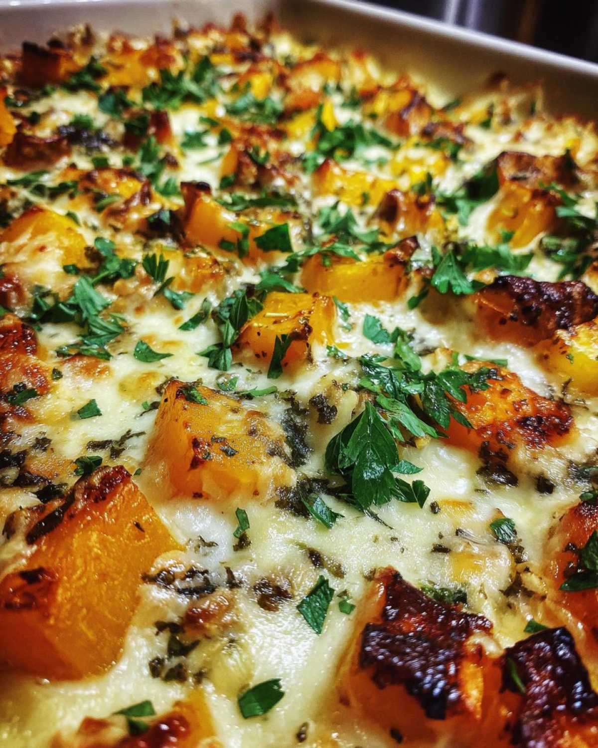 Winter squash casserole - detail 2