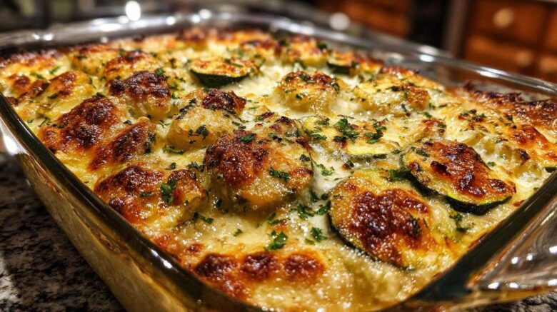 Zucchini squash casserole