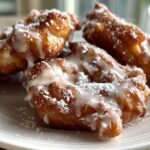 Air Fryer Apple Fritters