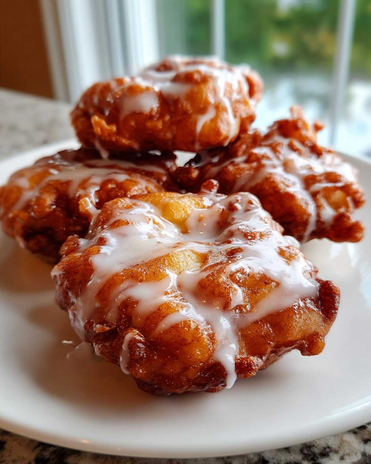 Air Fryer Apple Fritters - detail 2