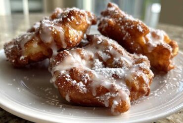 Air Fryer Apple Fritters