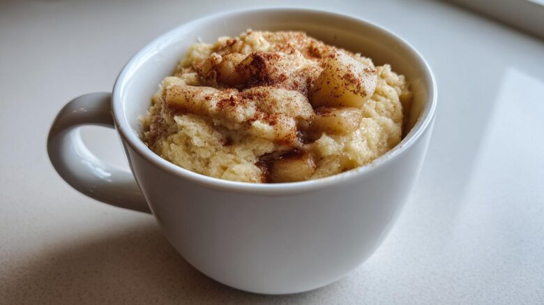 Apple Cinnamon Mug Cake (Instant)
